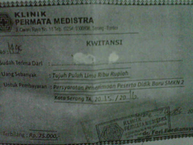 PSB SMKN 2 Kota Serang Raup Pendapatan Ratusan Juta