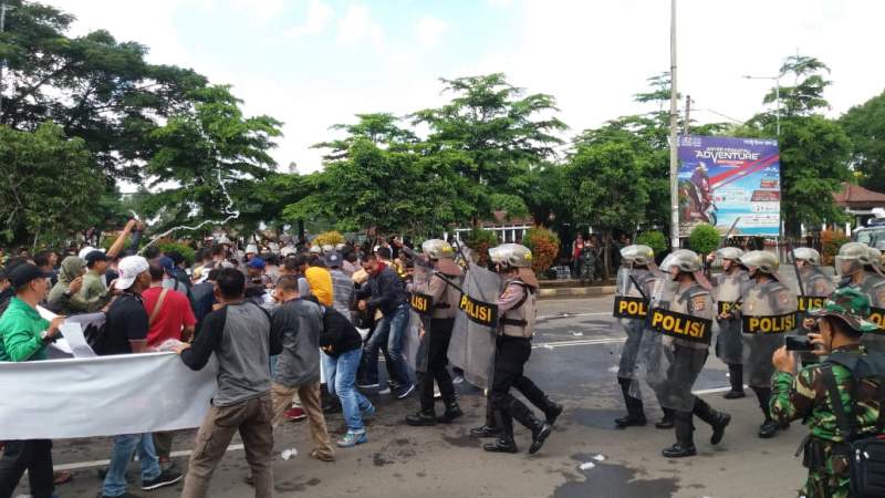 Ribuan Personel TNI Polri Gelar Latihan Pengamanan Pemilu 2019