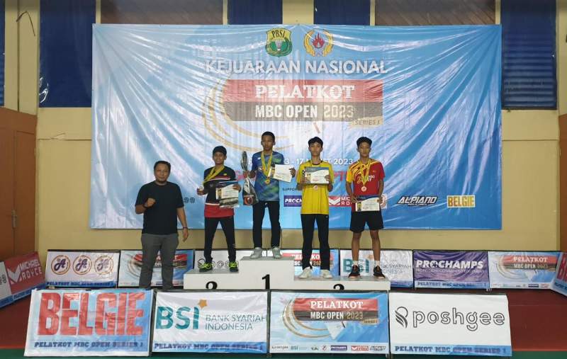 Fauzy Raih Juara 3 MBC Open 2023.