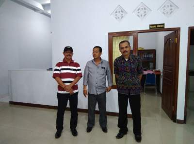 Ruslan mantan Kades Rancagede, Gunung KAler, Kecamatan Tangerang.