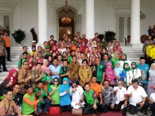 Petugas Kebersihan Kota Tangerang Diundang Presiden Ke Istana Bogor