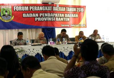 Forum Perangkat Daerah tahun 2019 di Aula Badan Pendapatan Daerah