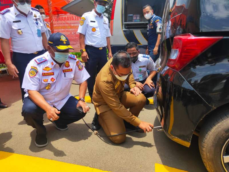 Tinjau Uji Emisi Keliling, Pilar: Untuk Menyadarkan Masyarakat