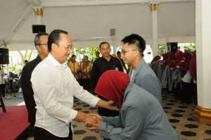 Wakil Bupati Lebak Lepas 313 Peserta KKN