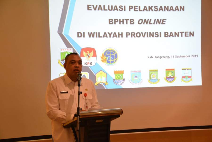 Zaki Hadiri Evaluasi BPHTB Online Tingkat Provinsi Banten