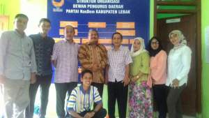 Ahmad Jajuli Kunjungi Nasdem dan Gerindra