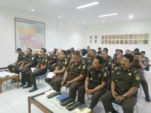 Baru dilantik Presiden, Komjak RI Tancap Gas Sambangi Kejari Kabupaten Tangerang