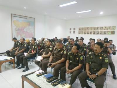 Baru dilantik Presiden, Komjak RI Tancap Gas Sambangi Kejari Kabupaten Tangerang