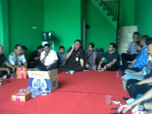 Tasyakuran Kantor Baru, yang diadakan di Palima, Curug, Kota Serang