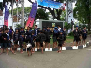 Warga Baduy berjalan Ratusan kilometer untuk acara SEBA