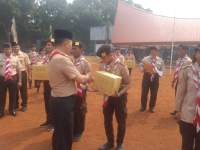 Kodim 0510/Tigaraksa Ikuti Upacara Penutupan Pramuka di Kempa I Buperta Cibubur