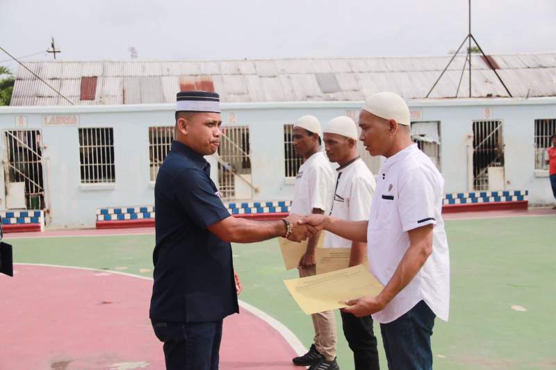 622 Napi Lapas TBA Terima Remisi. 3 Orang Langsung Bebas