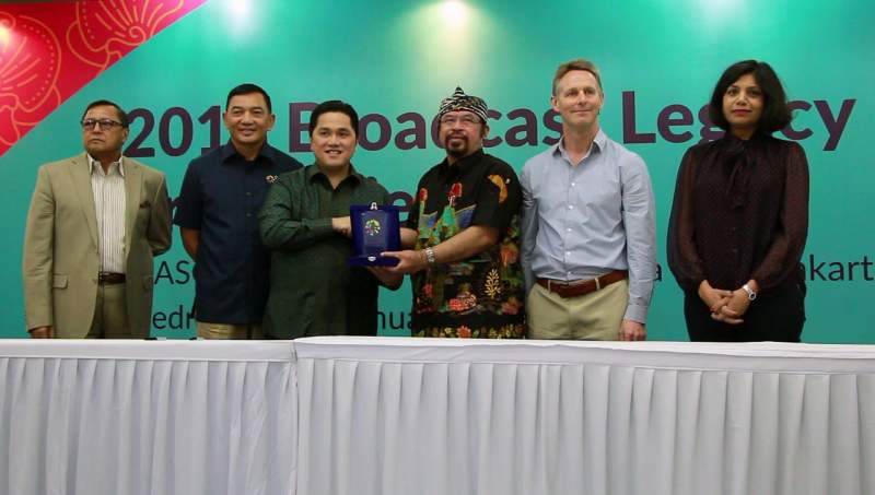  Penandatanganan nota kesepahaman UMN dengan Indonesia Asian Games Organize Committee (INASGOC)