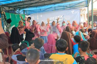 Grebek Kampung Bersama 500 Penyintas Tsunami Di Sumur, Pandeglang