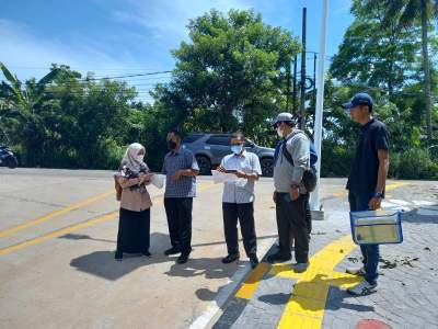 Tim Probity Tinjau 4 Proyek Milik DPU Tangsel