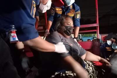 Pria obesitas, Cipto Raharjo (45), warga Kunciran Indah, Pinang, Kota Tangerang.