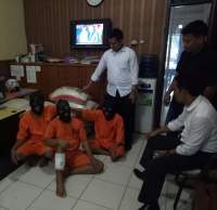 Reskrim Polres Serang Ringkus Spesialis Pencuri Beras