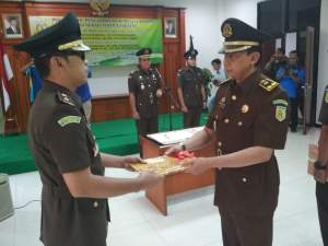 Dua Jabatan di Kejaksaan Negeri Tigaraksa Diserahterimakan