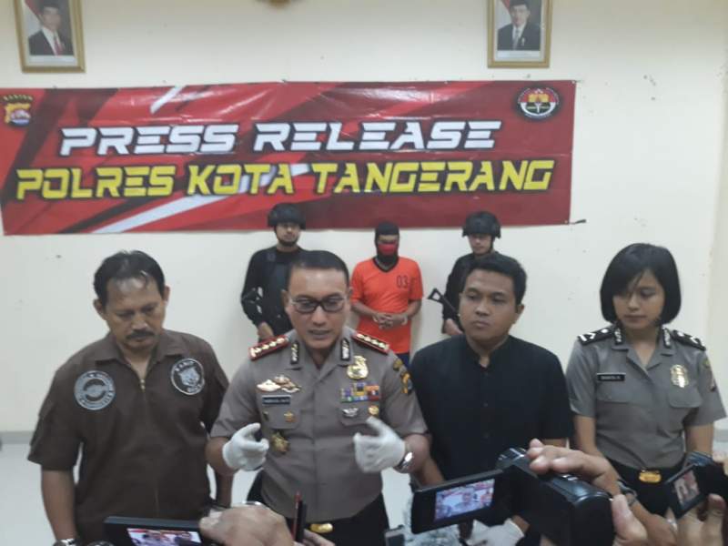 Polresta Tangerang Bekuk Pembunuh Janda