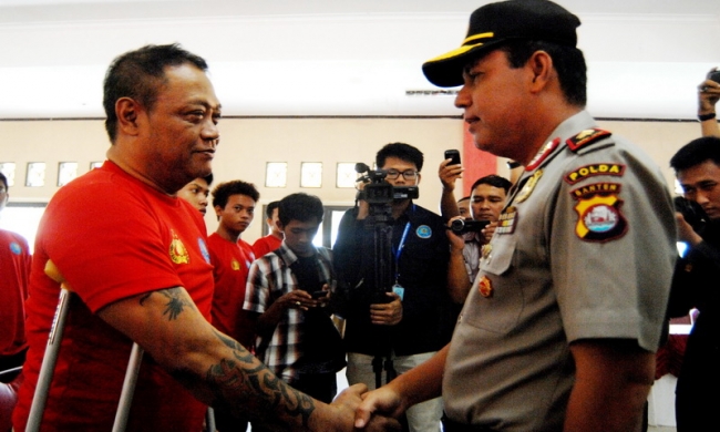  Mantan Wakil Ketua DPRD Banten periode 2009 - 2012, Jayeng Rana menyatakan siap untuk di rehabilitasi