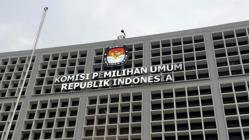 Gedung KPU Pusat di Jakarta.