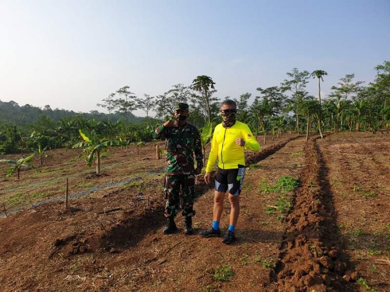 Danrem 064/MY Survey Deplot Ketahanan Pangan di Serang