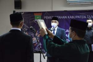 Bupati Tangerang Lantik Direktur Utama PT LKM Artha kertaraharja
