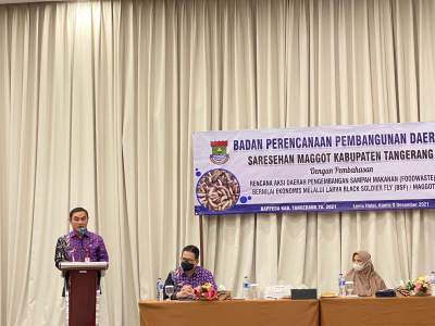 Bernilai Ekonomis, Mad Romli Minta Budidaya Maggot Terus Dikembangkan
