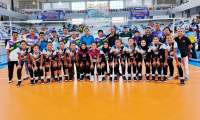 Tim Cabor Voli Indoor Masuk ke Final Popda  XI Banten