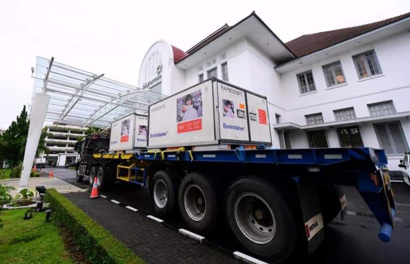 Vaksin Covid 19 Sinovac Disimpan di Bio Farma Bandung