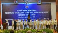 Pengurus PWI Banten Resmi Dilantik, Hendry: Kembalikan Marwah Organisasi Pers yang Profesional