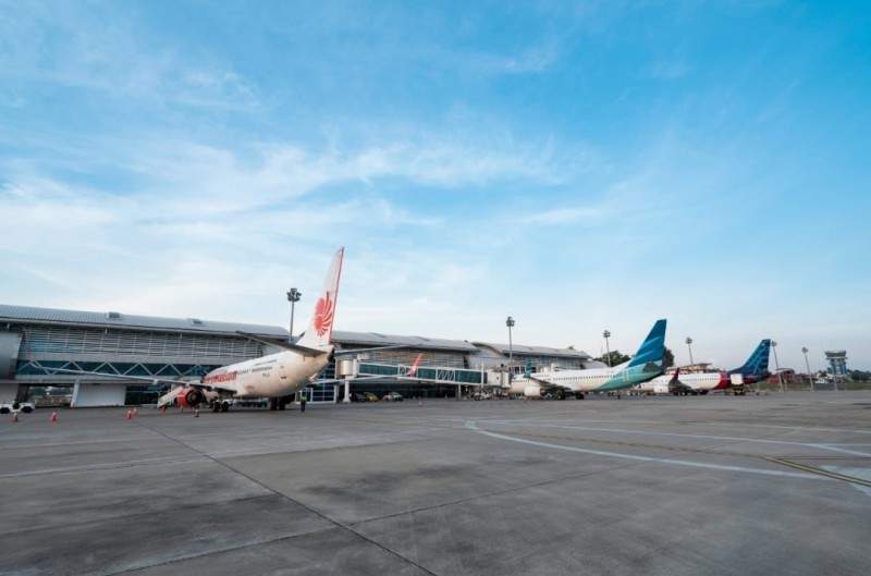 Ilustrasi bandara udara.