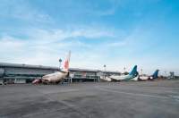 Ilustrasi bandara udara.