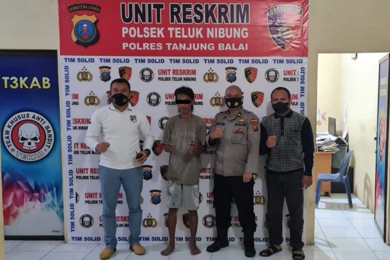 Nyuri Sepada Motor, Arif diamankan Personil Unit Reskrim Polsek Teluk Nibung