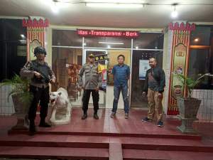 Jaga Kondusifitas Wilayah, Polsek Balaraja Gelar Apel Malam