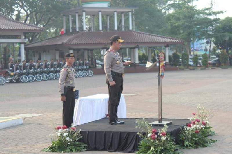 Polda Banten Gelar Apel Operasi Ketupat 2018