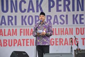 Bupati Tangerang Hadiri Peringatan Hari Koperasi