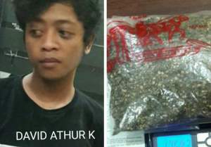 Polrestro Tangerang Amankan Pengedar Ganja