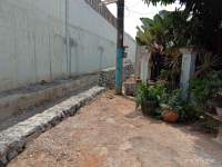 Tampak area proyek tol kunciran serpong yang dikeluhka warga (ft budi)