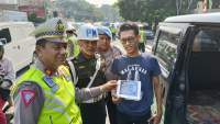 Tilang Manual di Kota Tangerang Mulai Diterapkan
