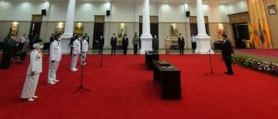 Walikota dan Bupati Dilantik, Ini Pesan Gubernur Banten