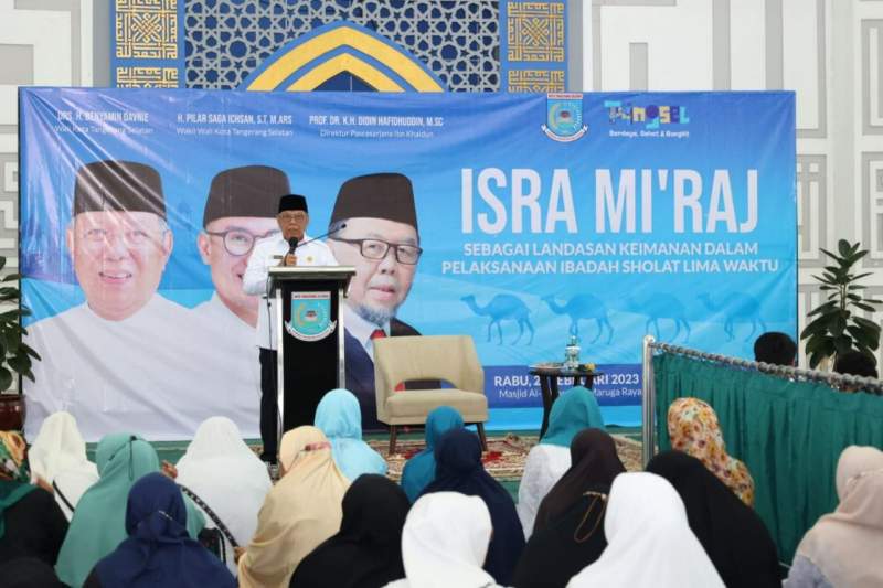 pemkot tangsel peringati isra mi'raj