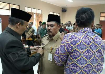 Madsuri Dilantik Menjadi Penjabat Sementara Kepala Desa Cikande