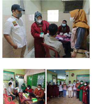 Terbantu Vaksinasi Dari Partai Gerindra Banten, Kasus Covid 19 di Dapil 2 Kabupaten Serang Menurun