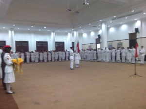50 Paskibraka di Kukuhkan Plt Gubernur Banten