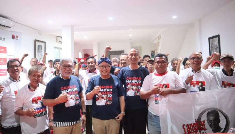 Relawan Ganjar-Mahfud Jangkar Baja Rilis Baju Pemenangan