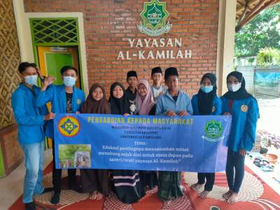 Mahasiswa UNPAM Edukasi Para Santri di Yayasan Al-Kamilah Pentingnya Menabung untuk Masa Depan