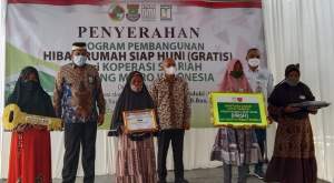 Kopsyah BMI Bangun Rumah Layak Huni Ke - 290, 184 di Kabupaten Tangerang