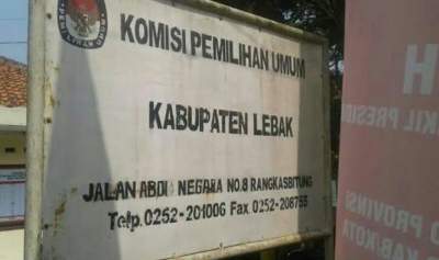 Akibat Tidak Transparan, Penggunaan Dana Pilkada Lebak Disoal