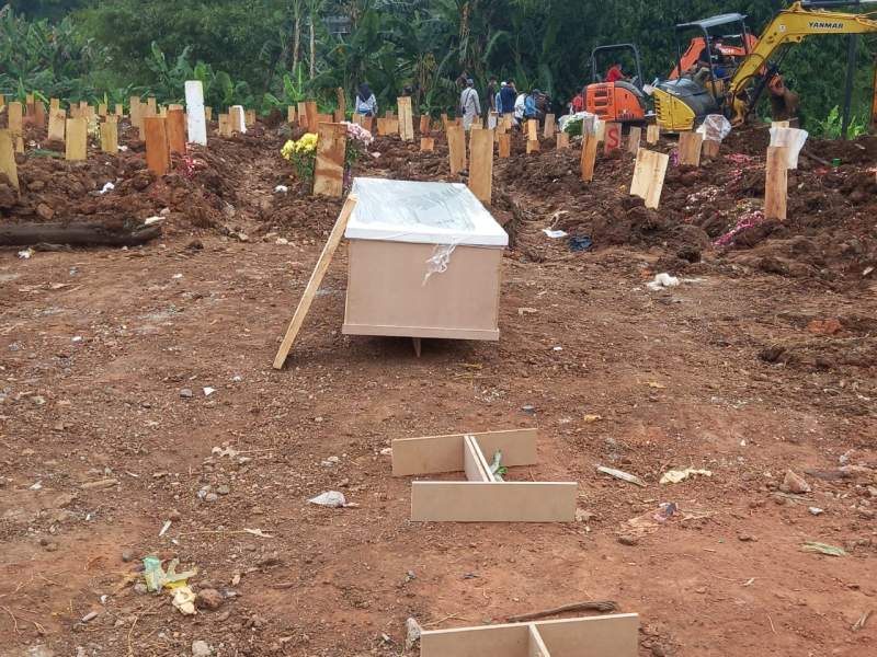 475 Jenazah yang Dimakamkan di TPU Jombang Pada Bulan Juli